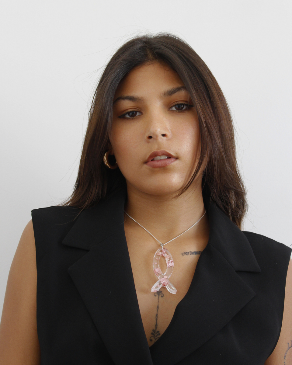 Collier Ôdag Éclat du coeur - Rose Gold | Abondance affective