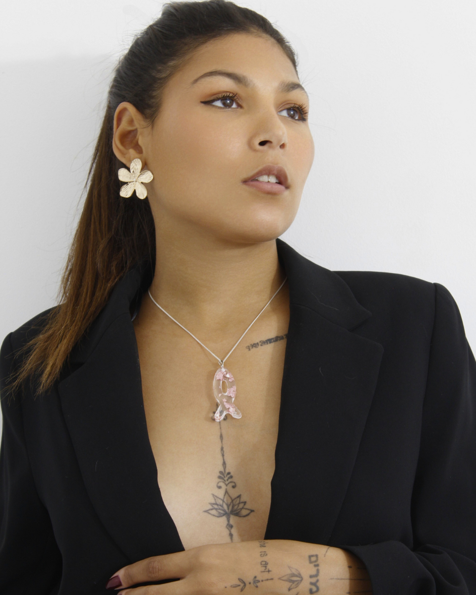 Collier Ôdag Éclat du coeur - Rose Gold | Abondance affective